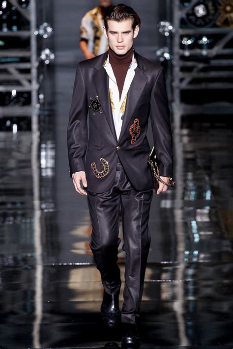 versace winter coat mens|versace men's collection.